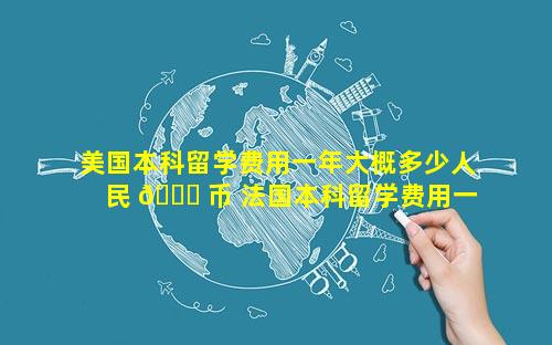 美国本科留学费用一年大概多少人民 🐛 币 法国本科留学费用一年多少人民币